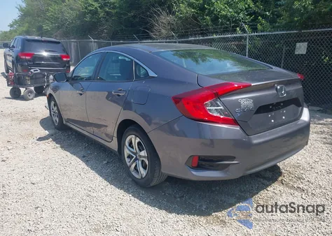 2017 Honda Civic Lx from USA, damaged, VIN 19XFC2F55HE070872